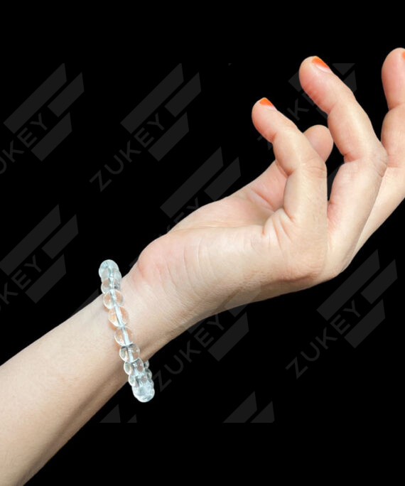 Clear Quartz Bracelet for Strength and Clarity