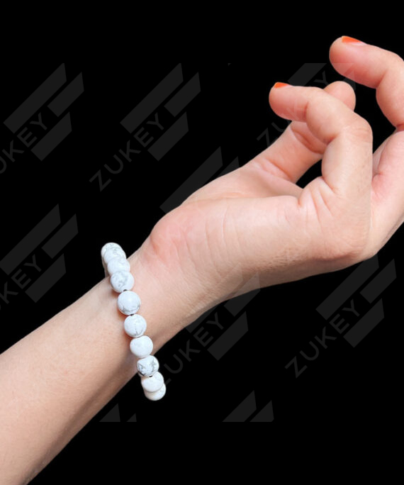 Howlite Bracelet for Calmness